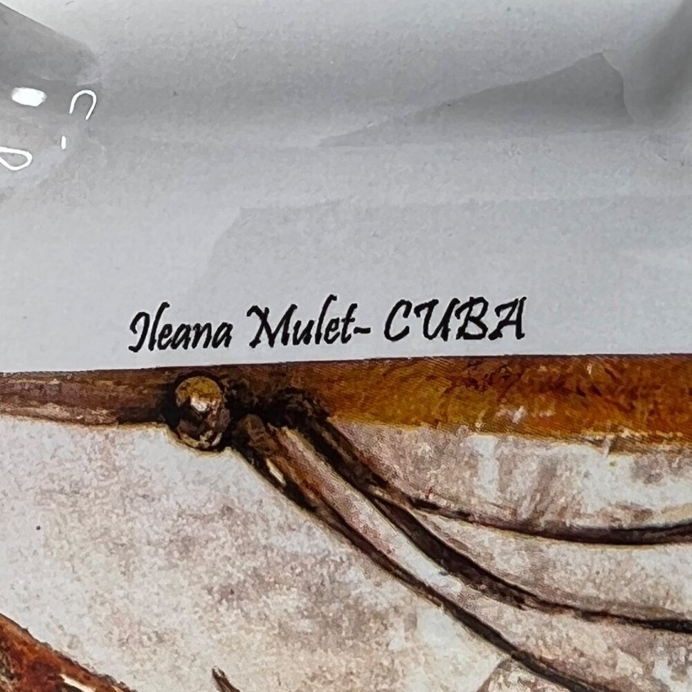 New Ileana Mulet Cuban Artist Ceramic Mug Arte En Casa Ciffee Cup Painter - Picture 4 of 7